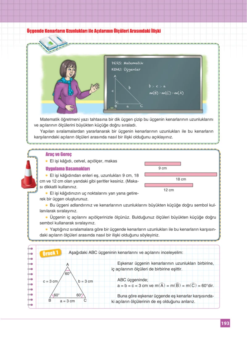 8. Sınıf Matematik Ders Kitabı Cevapları Koza Yayınları Sayfa 193