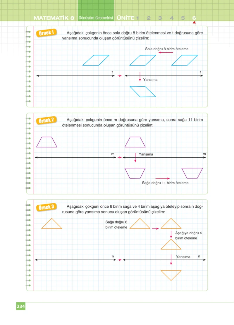 8. Sınıf Matematik Ders Kitabı Cevapları Koza Yayınları Sayfa 234