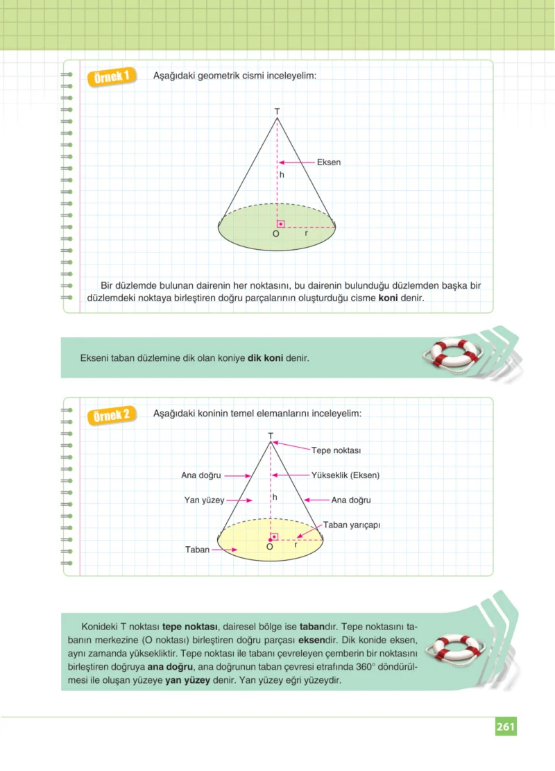 8. Sınıf Matematik Ders Kitabı Cevapları Koza Yayınları Sayfa 261