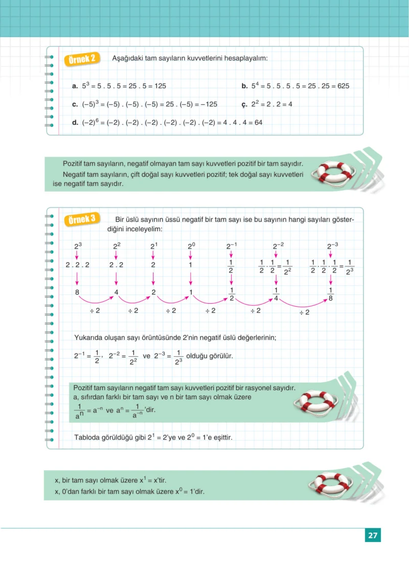 8. Sınıf Matematik Ders Kitabı Cevapları Koza Yayınları Sayfa 27