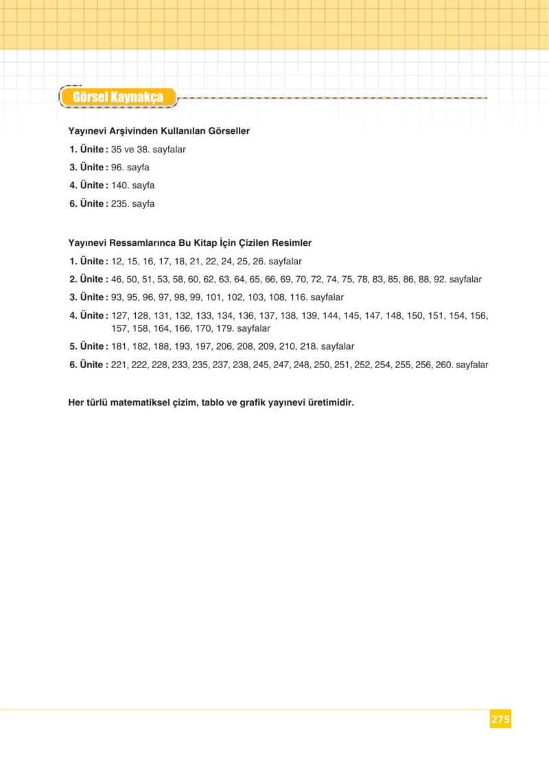 8. Sınıf Matematik Ders Kitabı Cevapları Koza Yayınları Sayfa 275