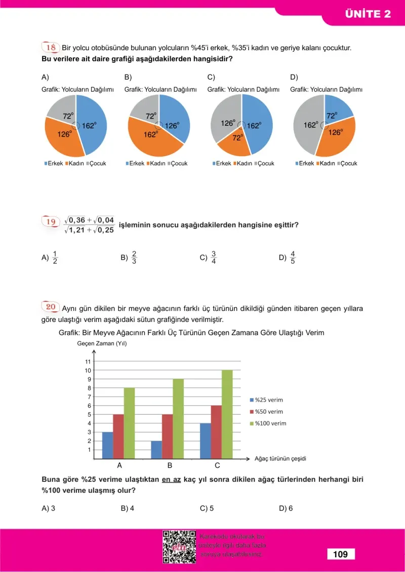 8. Sınıf Matematik Ders Kitabı Cevapları Meb Yayınları Sayfa 109