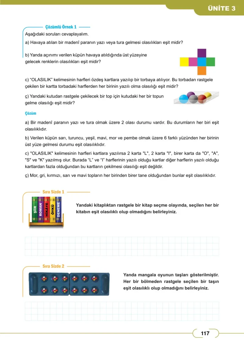 8. Sınıf Matematik Ders Kitabı Cevapları Meb Yayınları Sayfa 117