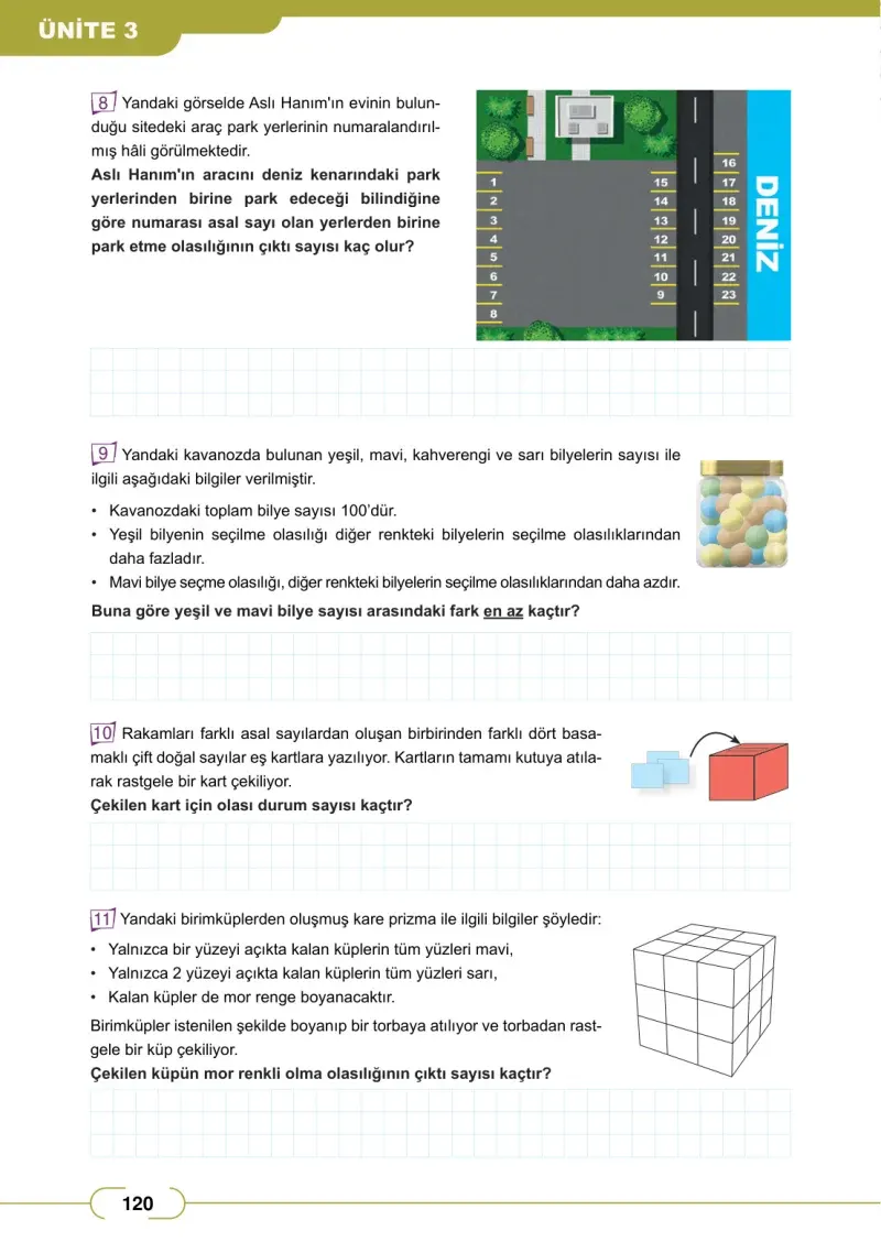 8. Sınıf Matematik Ders Kitabı Cevapları Meb Yayınları Sayfa 120