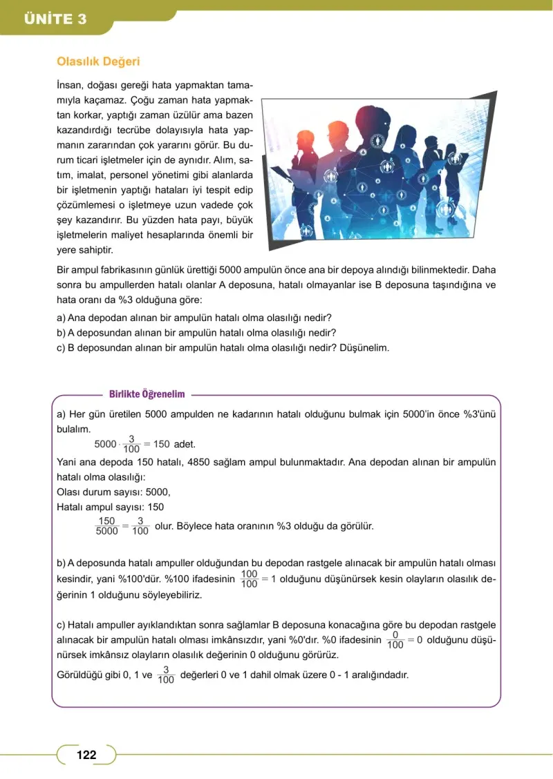 8. Sınıf Matematik Ders Kitabı Cevapları Meb Yayınları Sayfa 122