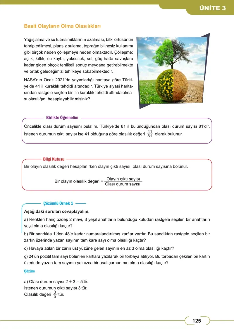 8. Sınıf Matematik Ders Kitabı Cevapları Meb Yayınları Sayfa 125