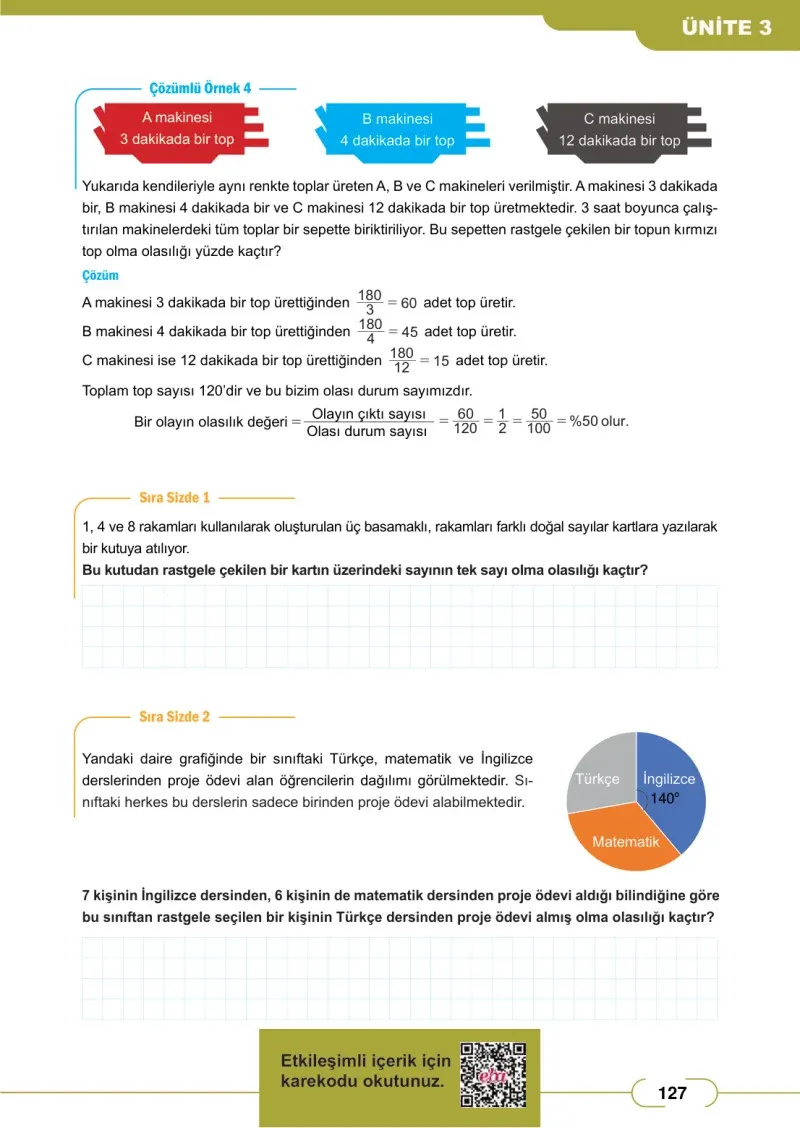 8. Sınıf Matematik Ders Kitabı Cevapları Meb Yayınları Sayfa 127