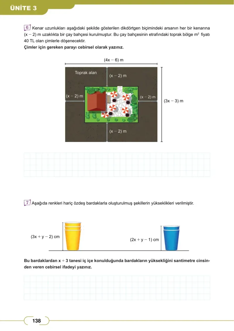 8. Sınıf Matematik Ders Kitabı Cevapları Meb Yayınları Sayfa 138