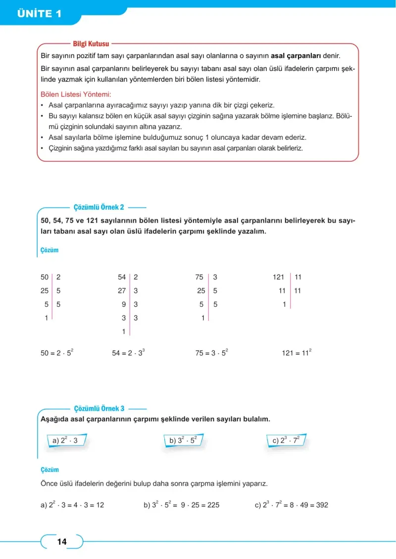 8. Sınıf Matematik Ders Kitabı Cevapları Meb Yayınları Sayfa 14
