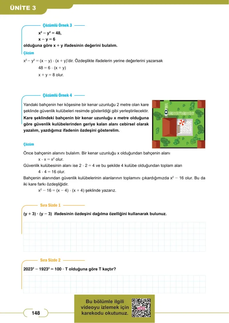 8. Sınıf Matematik Ders Kitabı Cevapları Meb Yayınları Sayfa 148