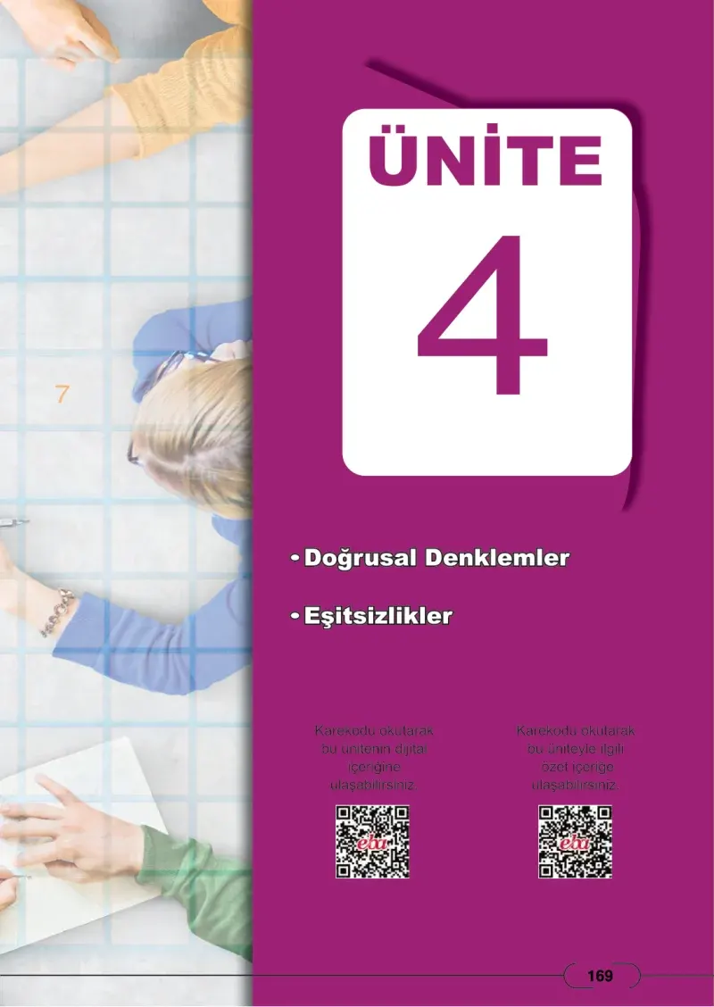 8. Sınıf Matematik Ders Kitabı Cevapları Meb Yayınları Sayfa 169