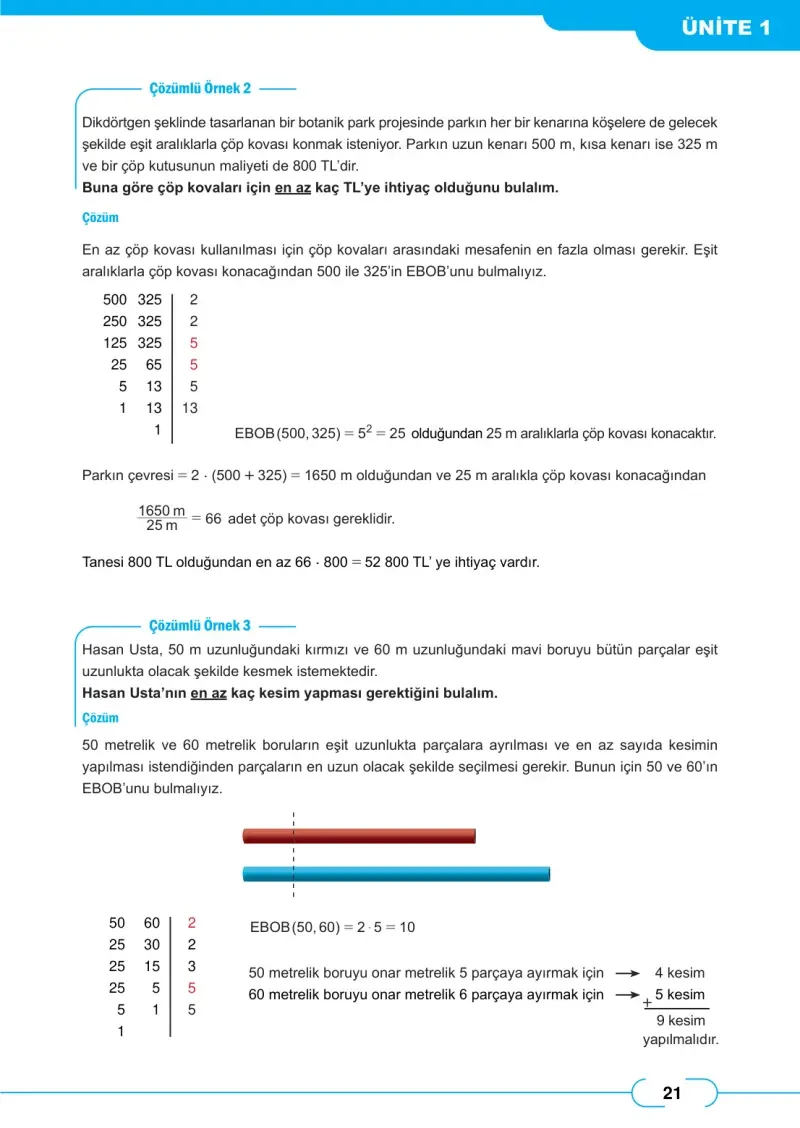8. Sınıf Matematik Ders Kitabı Cevapları Meb Yayınları Sayfa 21