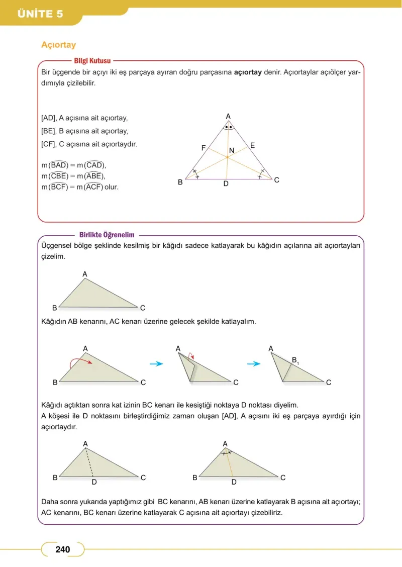 8. Sınıf Matematik Ders Kitabı Cevapları Meb Yayınları Sayfa 240