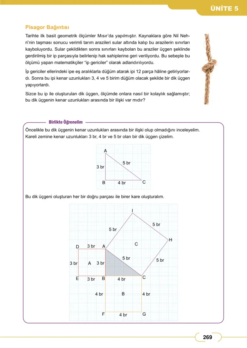 8. Sınıf Matematik Ders Kitabı Cevapları Meb Yayınları Sayfa 269