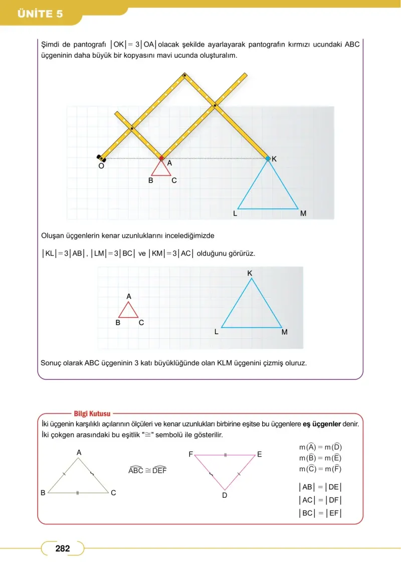 8. Sınıf Matematik Ders Kitabı Cevapları Meb Yayınları Sayfa 282
