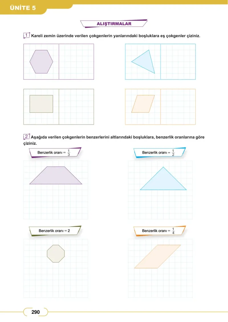 8. Sınıf Matematik Ders Kitabı Cevapları Meb Yayınları Sayfa 290