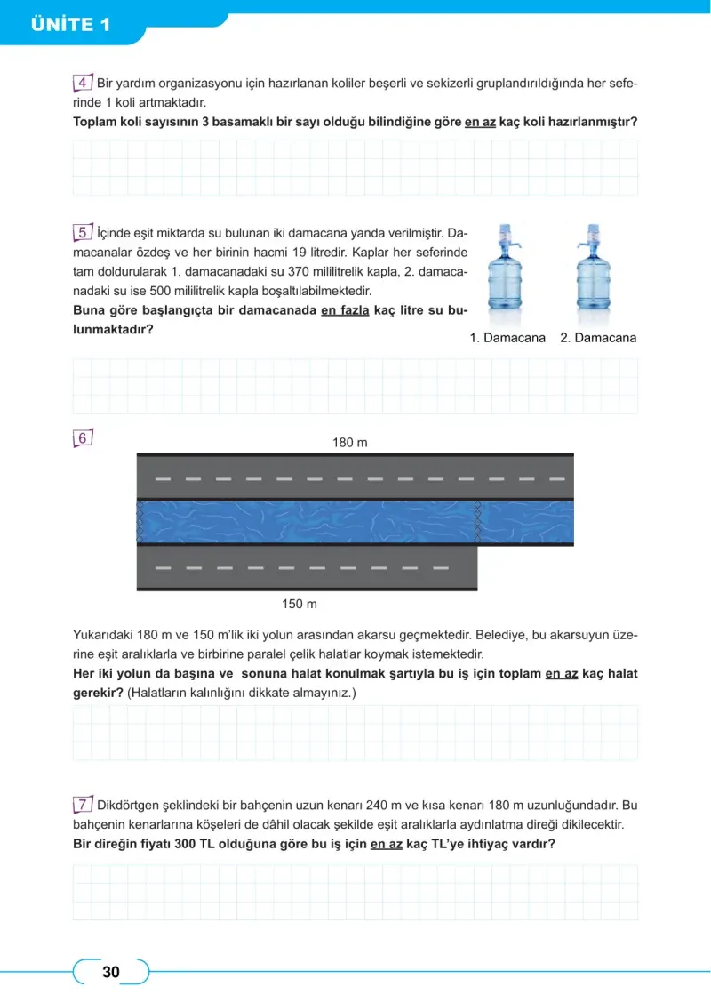 8. Sınıf Matematik Ders Kitabı Cevapları Meb Yayınları Sayfa 30