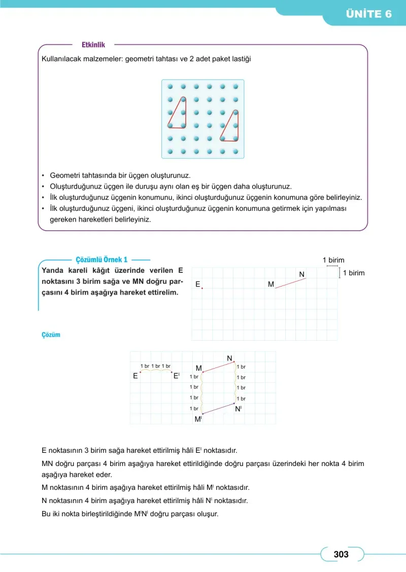8. Sınıf Matematik Ders Kitabı Cevapları Meb Yayınları Sayfa 303