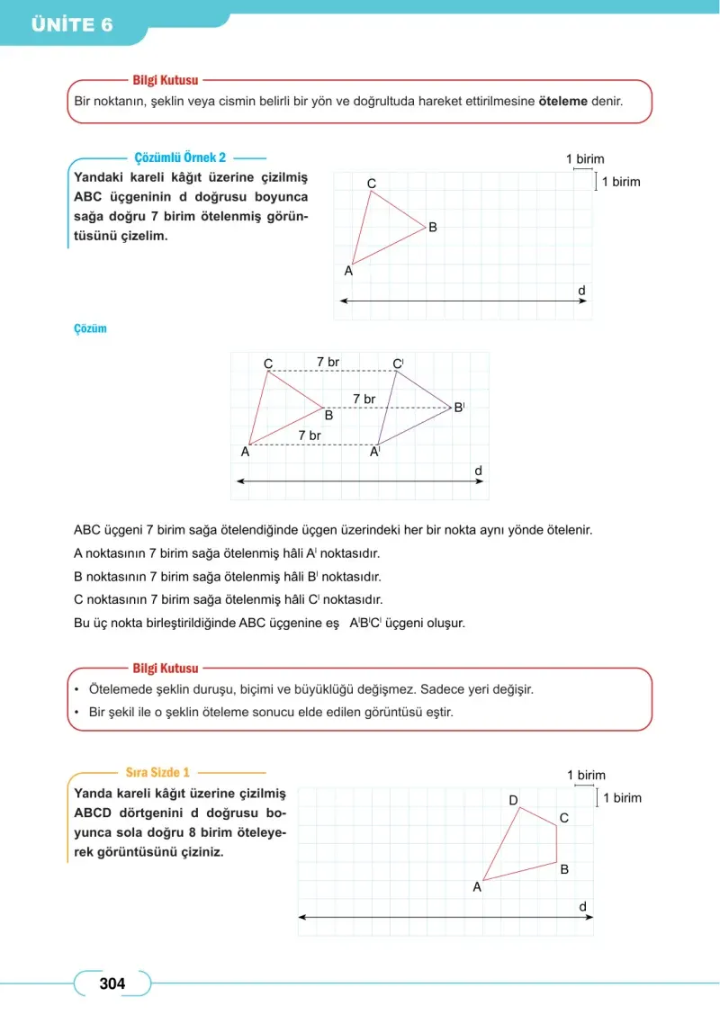 8. Sınıf Matematik Ders Kitabı Cevapları Meb Yayınları Sayfa 304