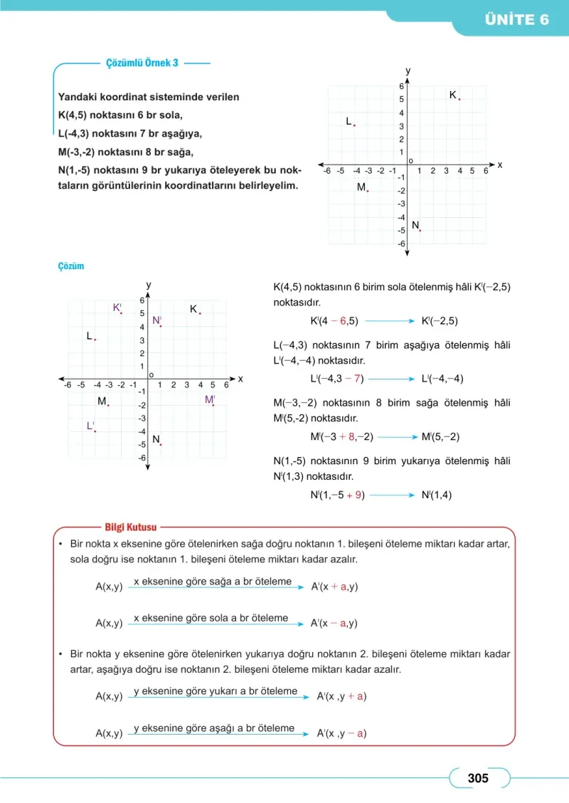 8. Sınıf Matematik Ders Kitabı Cevapları Meb Yayınları Sayfa 305