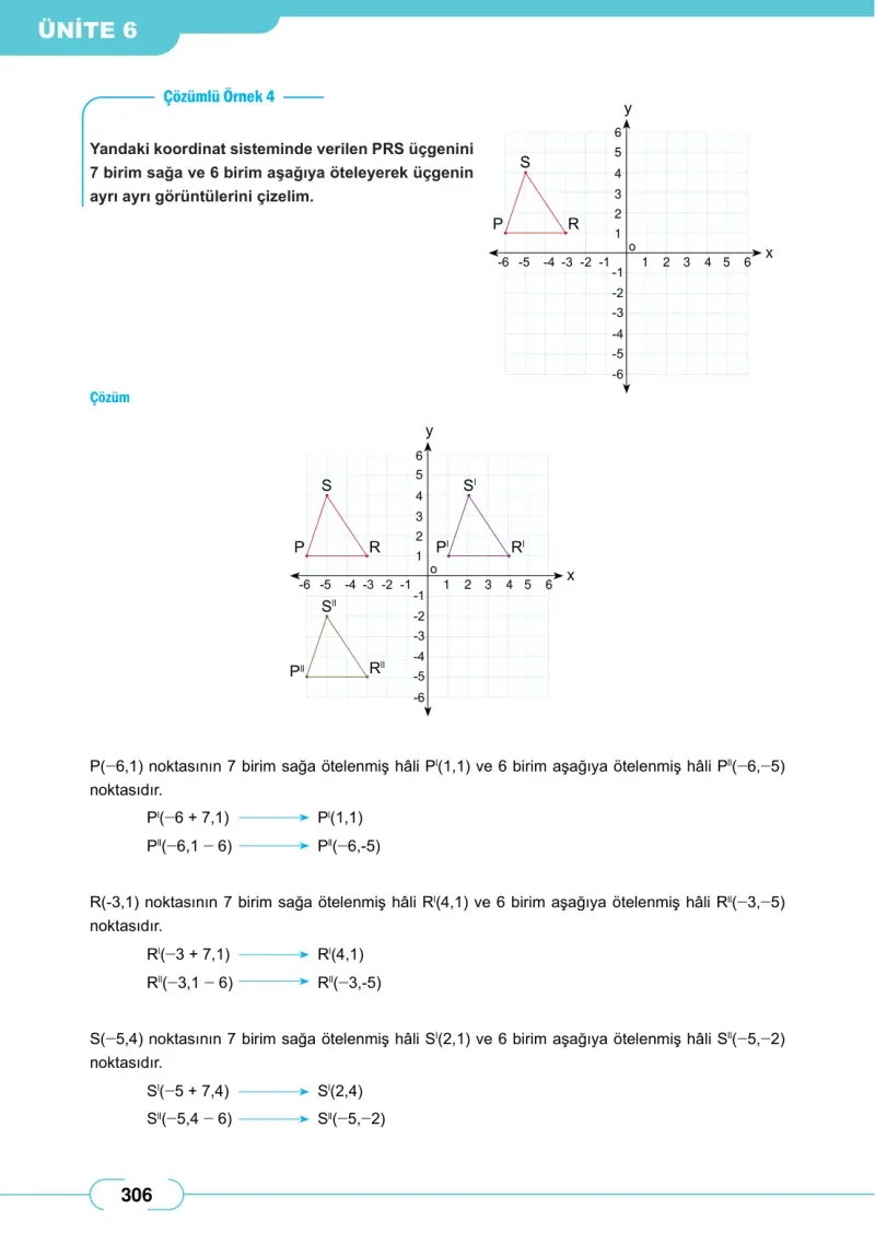 8. Sınıf Matematik Ders Kitabı Cevapları Meb Yayınları Sayfa 306