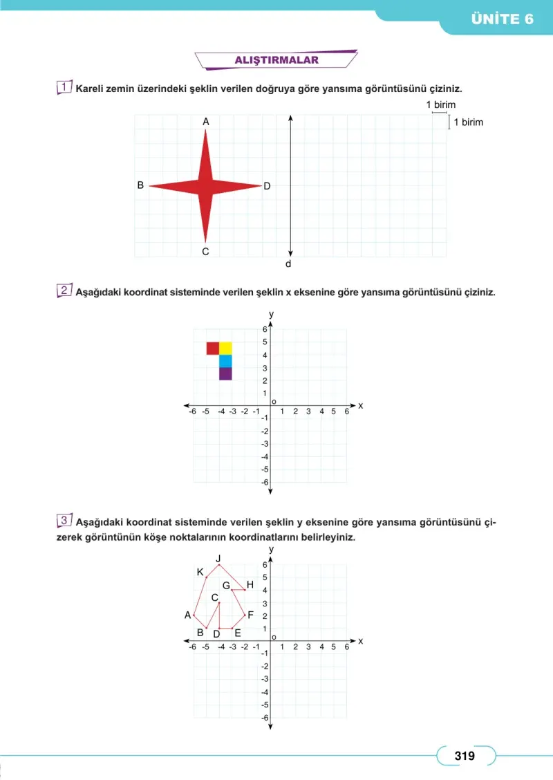 8. Sınıf Matematik Ders Kitabı Cevapları Meb Yayınları Sayfa 319