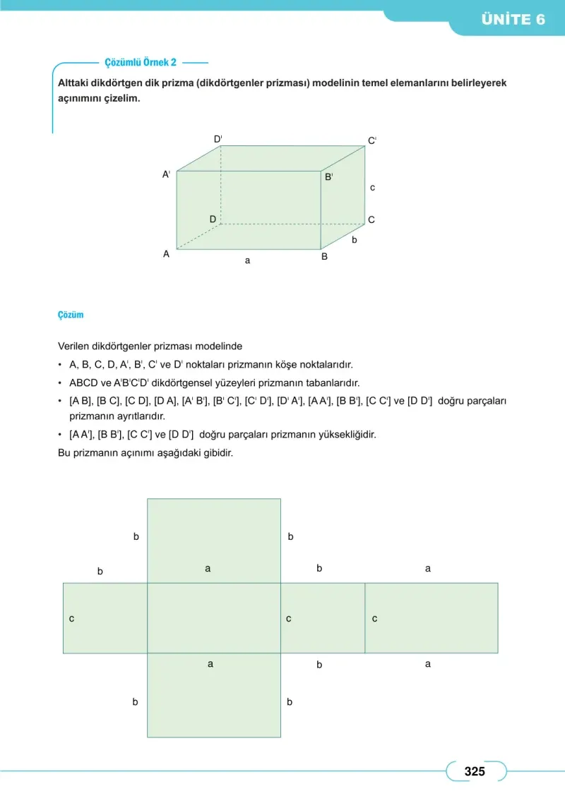 8. Sınıf Matematik Ders Kitabı Cevapları Meb Yayınları Sayfa 325