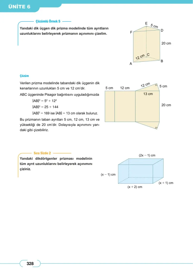 8. Sınıf Matematik Ders Kitabı Cevapları Meb Yayınları Sayfa 328