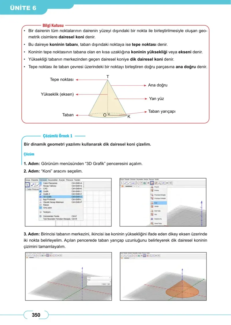 8. Sınıf Matematik Ders Kitabı Cevapları Meb Yayınları Sayfa 350