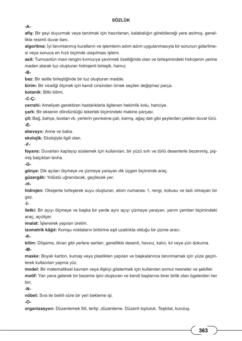 8. Sınıf Matematik Ders Kitabı Cevapları Meb Yayınları Sayfa 363
