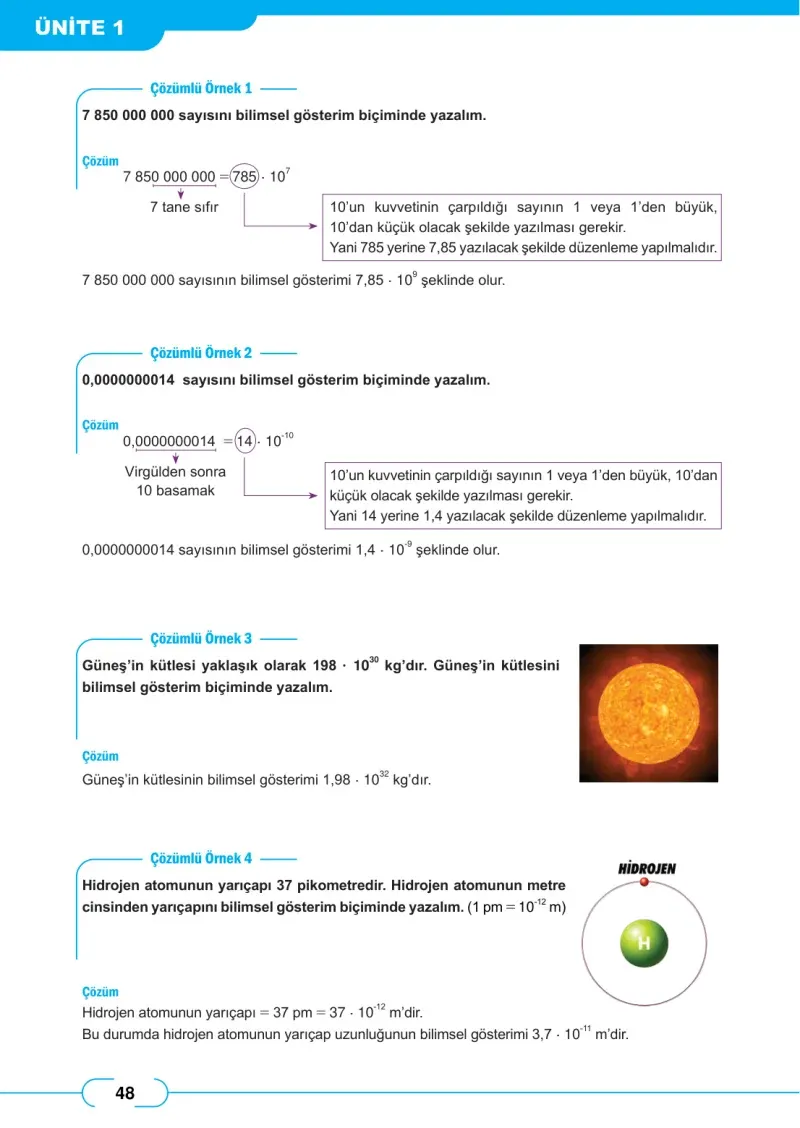8. Sınıf Matematik Ders Kitabı Cevapları Meb Yayınları Sayfa 48