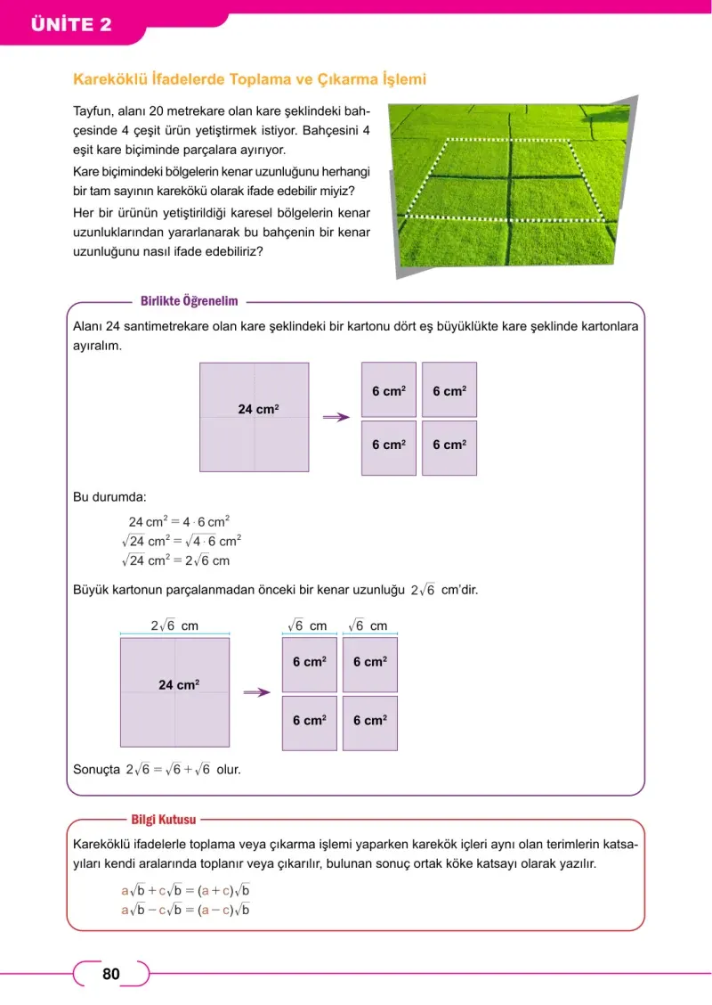 8. Sınıf Matematik Ders Kitabı Cevapları Meb Yayınları Sayfa 80