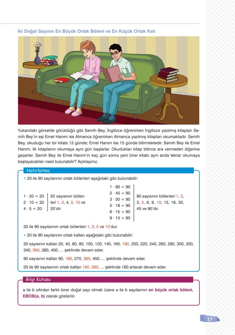 8. Sınıf Matematik Ders Kitabı Cevapları Sonuç Yayınları Sayfa 17