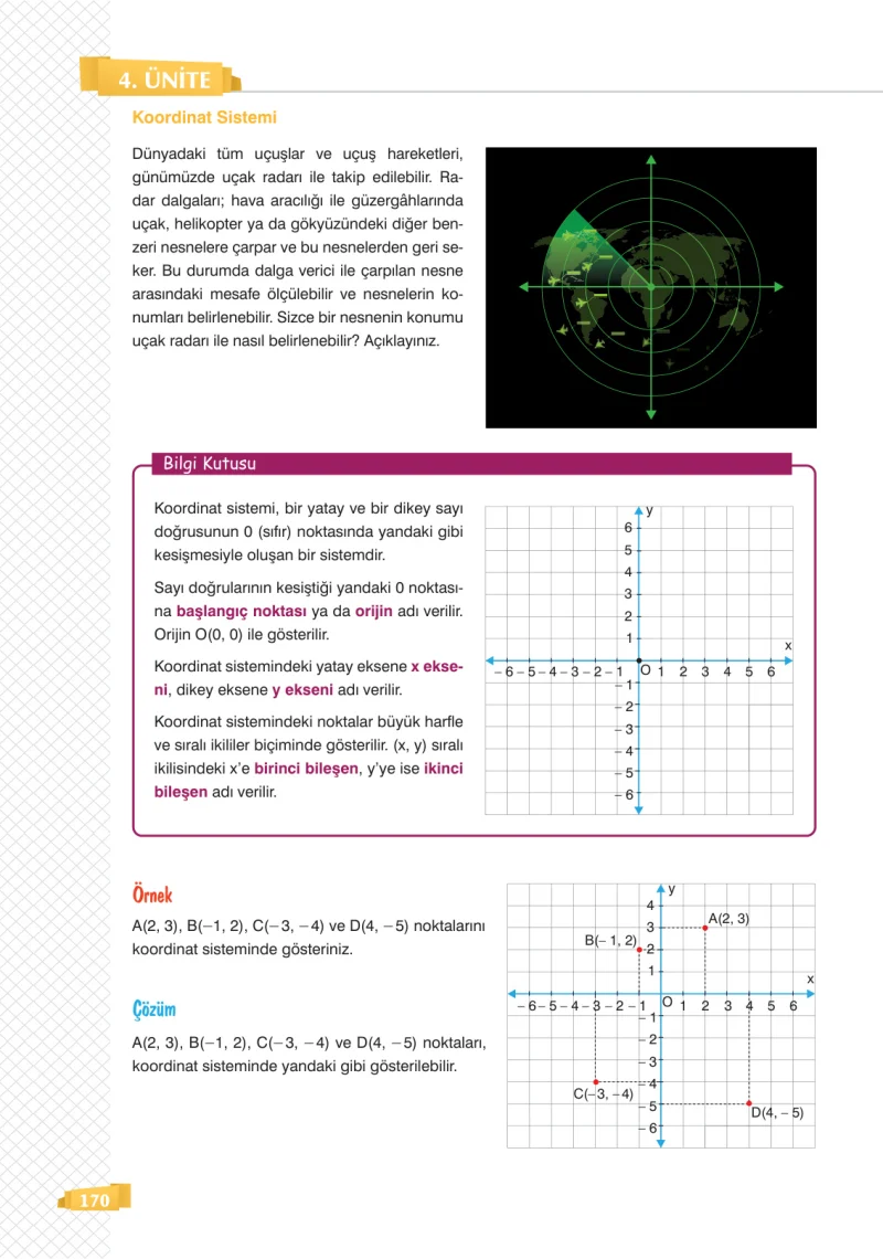 8. Sınıf Matematik Ders Kitabı Cevapları Sonuç Yayınları Sayfa 170