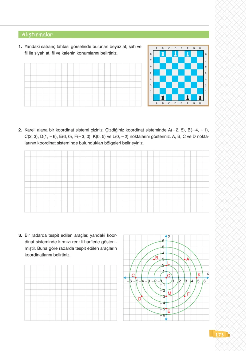 8. Sınıf Matematik Ders Kitabı Cevapları Sonuç Yayınları Sayfa 173
