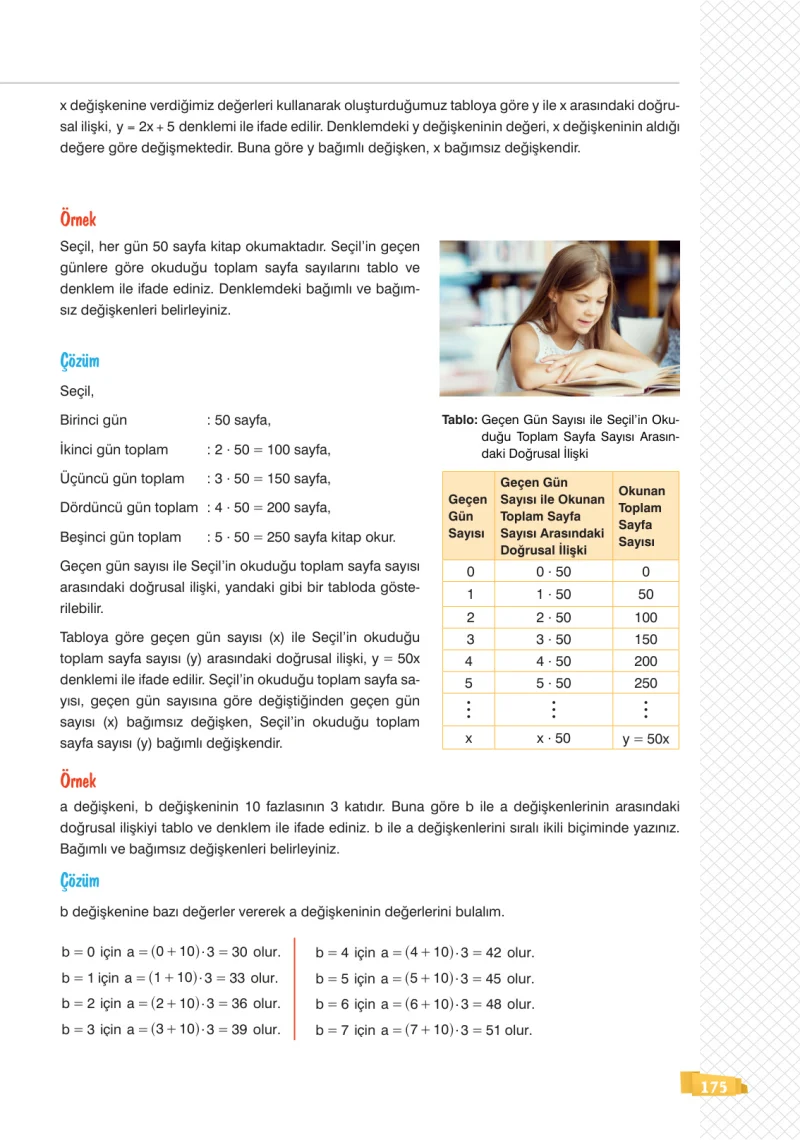 8. Sınıf Matematik Ders Kitabı Cevapları Sonuç Yayınları Sayfa 175