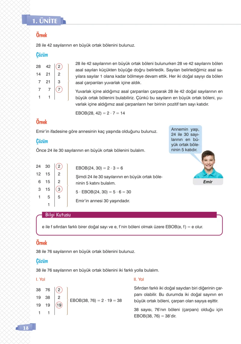 8. Sınıf Matematik Ders Kitabı Cevapları Sonuç Yayınları Sayfa 18