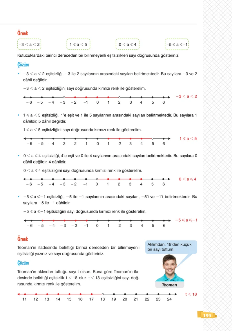 8. Sınıf Matematik Ders Kitabı Cevapları Sonuç Yayınları Sayfa 199