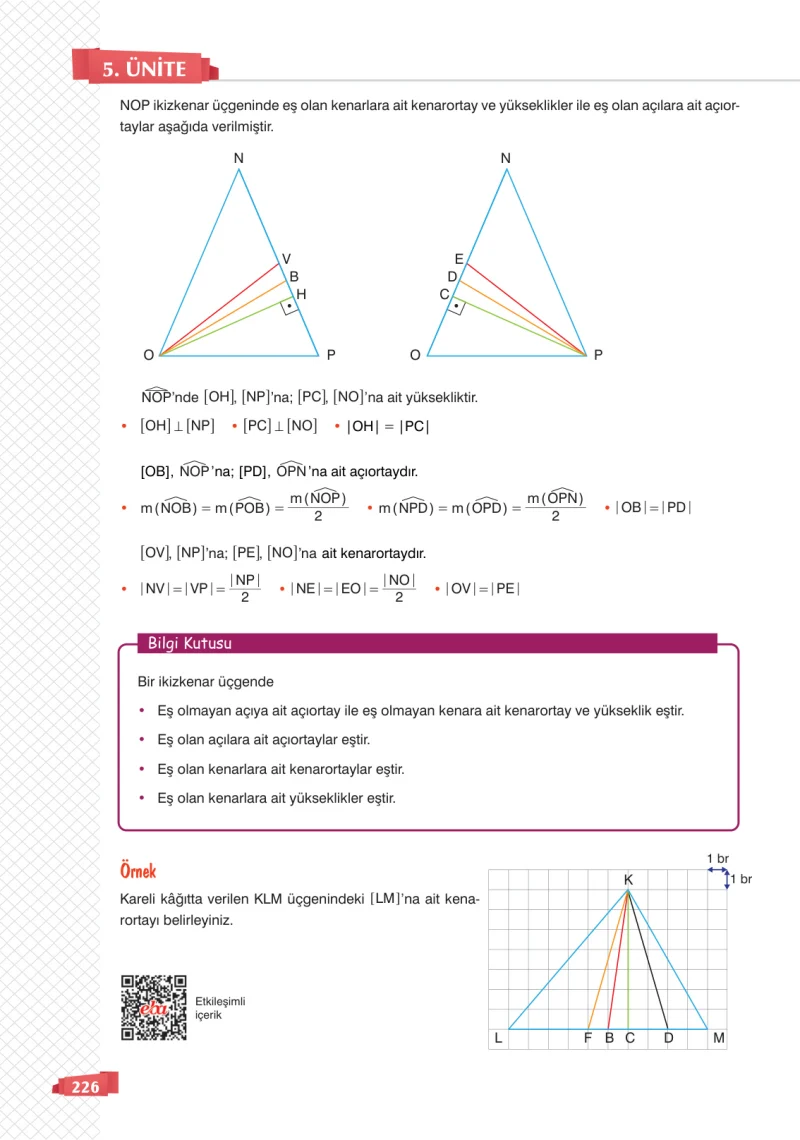 8. Sınıf Matematik Ders Kitabı Cevapları Sonuç Yayınları Sayfa 226
