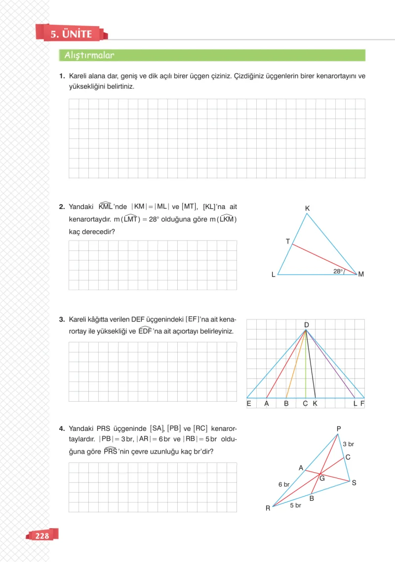 8. Sınıf Matematik Ders Kitabı Cevapları Sonuç Yayınları Sayfa 228