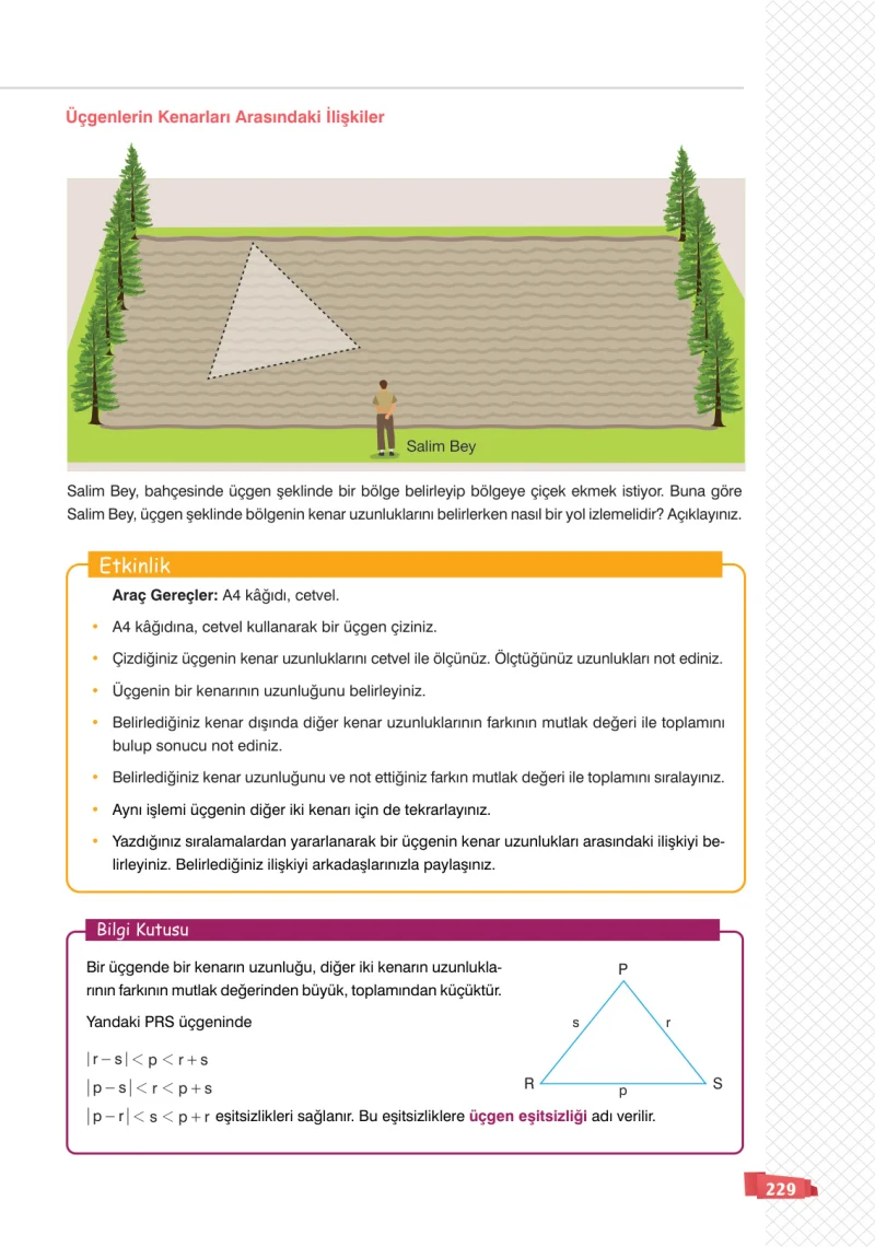8. Sınıf Matematik Ders Kitabı Cevapları Sonuç Yayınları Sayfa 229