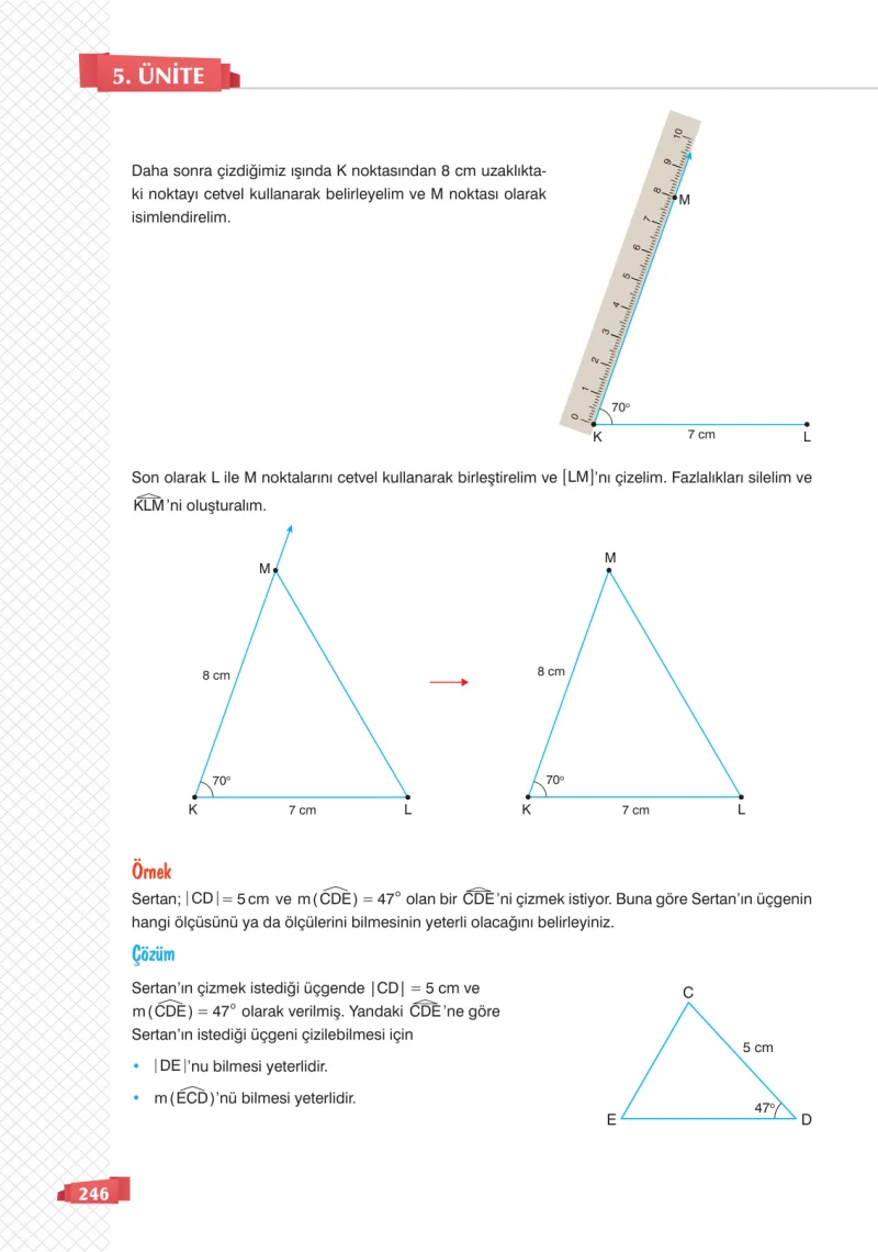8. Sınıf Matematik Ders Kitabı Cevapları Sonuç Yayınları Sayfa 246