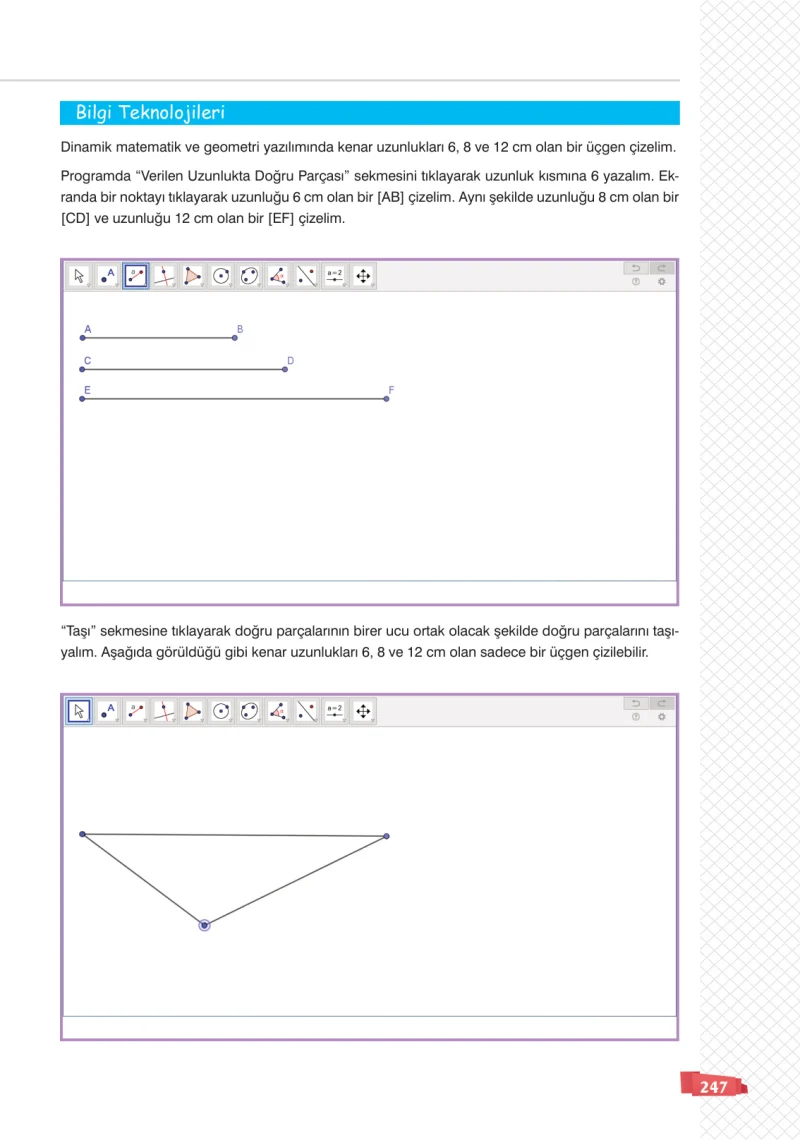 8. Sınıf Matematik Ders Kitabı Cevapları Sonuç Yayınları Sayfa 247