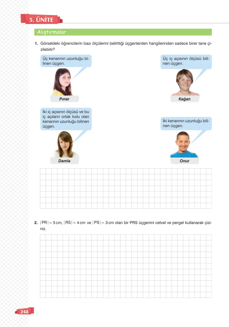 8. Sınıf Matematik Ders Kitabı Cevapları Sonuç Yayınları Sayfa 248