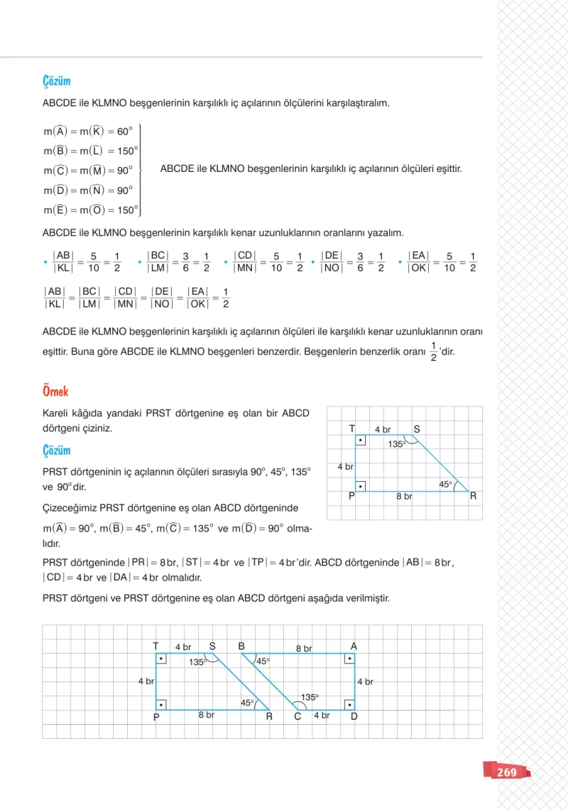 8. Sınıf Matematik Ders Kitabı Cevapları Sonuç Yayınları Sayfa 269