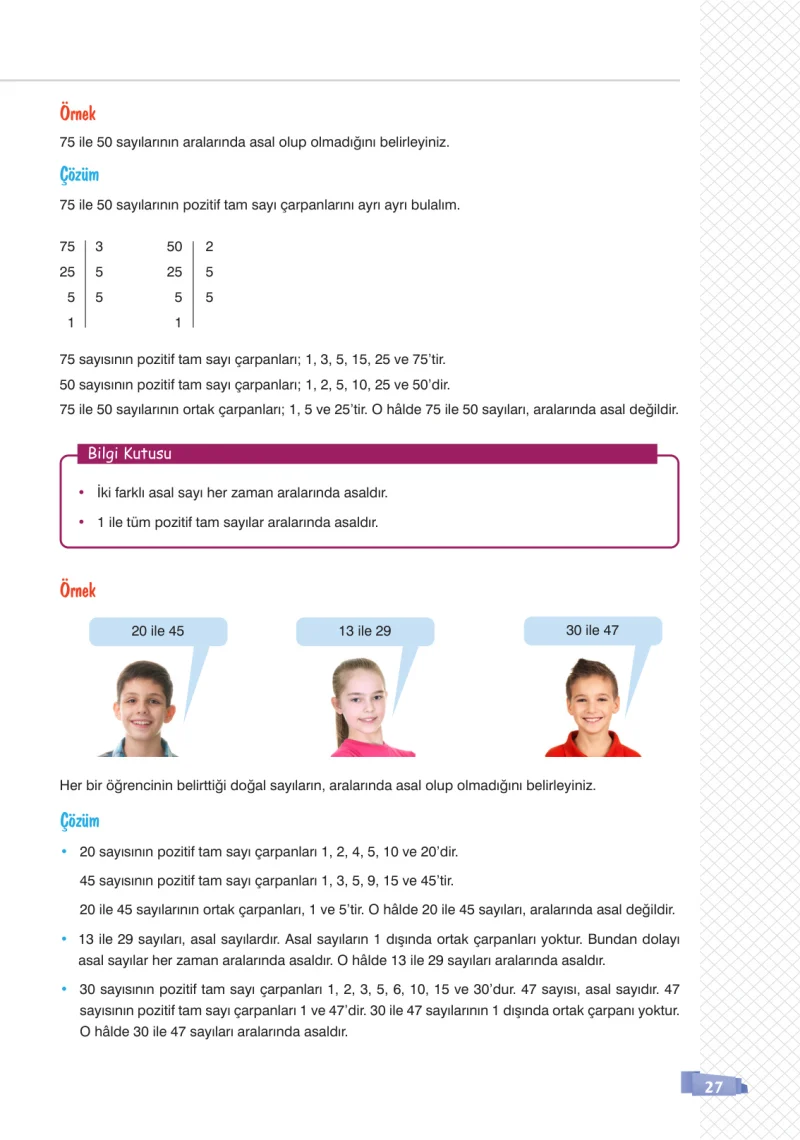 8. Sınıf Matematik Ders Kitabı Cevapları Sonuç Yayınları Sayfa 27