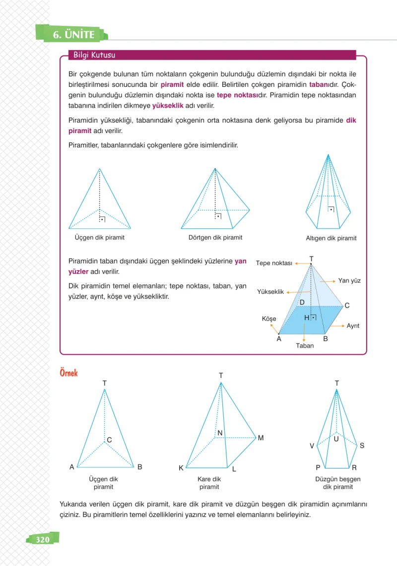 8. Sınıf Matematik Ders Kitabı Cevapları Sonuç Yayınları Sayfa 320