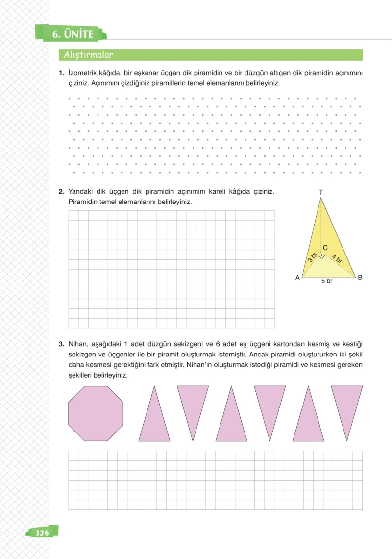 8. Sınıf Matematik Ders Kitabı Cevapları Sonuç Yayınları Sayfa 326
