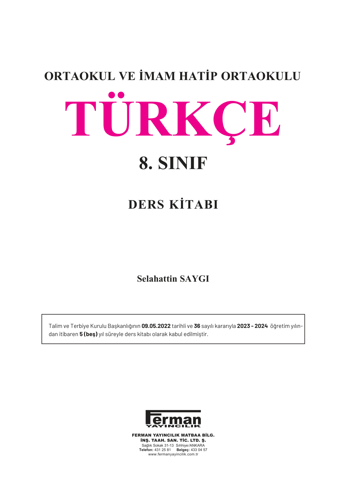 Kitap Sayfası