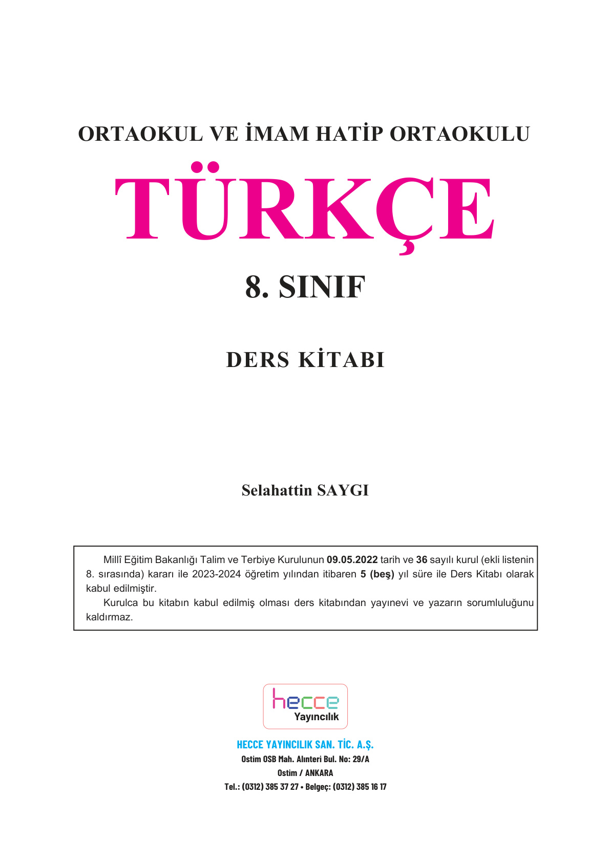 Kitap Sayfası